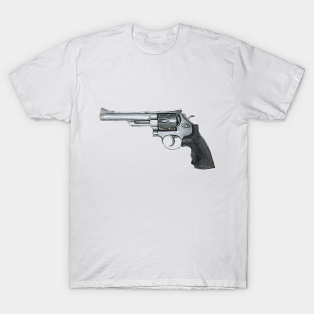 Gun Painting T-Shirt by Bollocks